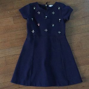 Crewcuts Navy Girls Dress-size 6